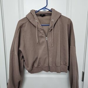 Boohoo Cropped Hoodie XL